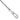 14K White Gold Diamond-Cut Rope Chain Bracelet, 7 Inch - Image 1