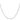 14K White Gold 1.5mm Regular Rope Chain with Lobster Clasp - 18 Inch - Image 2