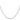 14K White Gold 22-Inch Rope Chain with Lobster Clasp - Image 2