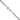 14K White Gold 16 inch 2mm Regular Rope with Lobster Clasp Chain - Image 3