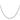 14K White Gold 16" Rope Chain with Lobster Clasp - Modern Elegance - Image 2