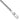 14K White Gold Rope Chain Bracelet - 7 Inch with Lobster Clasp - Image 1