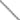 14K White Gold 16" Rope Chain with Lobster Clasp - Modern Elegance - Image 1