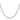 14K White Gold 16 inch 2.5mm Regular Rope with Lobster Clasp Chain - Image 2