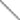 14K White Gold 16 inch 2.5mm Regular Rope with Lobster Clasp Chain - Image 1
