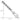 14K White Gold 7-Inch Rope Chain with Lobster Clasp - Image 2