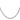 14K White Gold 16" Concave Anchor Chain with Lobster Clasp - Image 2