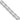 14K White Gold 20 inch 3mm Concave Anchor with Lobster Clasp Chain - Image 5
