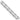 14K White Gold 16" Concave Anchor Chain with Lobster Clasp - Image 1