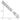 14K White Gold 8 inch 3.9mm Flat Beveled Curb with Lobster Clasp Bracelet - Image 3