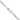 14K White Gold Flat Figaro Chain - 22 Inch, 2.25mm, Lobster Clasp - Image 3