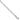 14K White Gold 10 inch 2.25mm Flat Figaro with Lobster Clasp Anklet - Image 1
