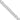 14K White Gold 24" Flat Figaro Chain with Lobster Clasp - Image 1