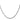 14K White Gold 22" Flat Figaro Chain with Lobster Clasp - Image 2