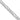 14K White Gold 22" Flat Figaro Chain with Lobster Clasp - Image 1