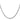 14K White Gold 20" 3mm Flat Figaro Chain with Lobster Clasp - Image 2