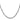 14K White Gold Flat Figaro Chain - 16 Inch, 4mm, Lobster Clasp - Image 2