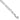 14K White Gold 8 inch 4.5mm Flat Figaro with Lobster Clasp Bracelet - Image 1