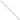 14K White Gold Flat Figaro Bracelet with Lobster Clasp - 7 Inch - Image 2