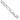 14K White Gold Flat Figaro Bracelet with Lobster Clasp - 7 Inch - Image 1