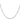 14K White Gold Franco Chain Necklace - 16 Inch, Lobster Clasp - Image 2