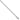 14K White Gold 1mm Franco Chain Necklace with Lobster Clasp - 18 Inch - Image 1