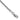 14K White Gold 8 inch 1.3mm Franco with Lobster Clasp Bracelet - Image 1