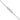 14K White Gold 16 inch .5mm Box with Lobster Clasp Chain - Image 3