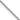 14K White Gold 18 inch .7mm Box with Lobster Clasp Chain - Image 5