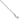 14K White Gold 20 inch .95mm Box with Lobster Clasp Chain - Image 1