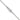 14K White Gold 1mm Box Chain with Lobster Clasp - 14 Inch - Image 4