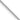 14K White Gold 24 inch .9mm Box with Lobster Clasp Chain - Image 5