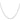 14K White Gold 30-Inch Octagonal Snake Chain with Lobster Clasp - Image 2