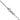14K White Gold 30-Inch Octagonal Snake Chain with Lobster Clasp - Image 3