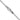 14K White Gold 18 inch 1mm Octagonal Snake with Lobster Clasp Chain - Image 3
