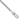 14K White Gold Diamond-Cut Rope Chain - 9 Inch, Lobster Clasp - Image 1