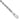 14K White Gold 8 Inch 3.35mm Diamond-cut Quadruple Rope Lobster Clasp Chain - Image 1