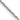 14K  White Gold 20 inch 1.1mm Ropa with Spring Ring Clasp Chain - Image 5