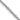 14K  White Gold 22 inch 1.7mm Ropa with Lobster Clasp Chain - Image 5