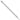 14k White Gold Double Link Charm Bracelet, 7.25 Inch - Image 2