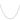 14K White Gold 16" Round Snake Chain with Lobster Clasp - Image 2