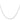 14K White Gold 14-Inch Round Snake Chain with Lobster Clasp - Image 2