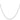 14K White Gold 16" Round Snake Chain with Lobster Clasp - Image 2