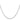 14K White Gold 20" Round Snake Chain with Lobster Clasp - Image 2