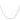 14K White Gold 24 inch 1.4mm Round Snake Lobster Clasp Chain - Image 2