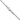 14K White Gold 20 inch 1.4mm Round Snake Lobster Clasp Chain - Image 3