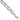 14k White Gold Triple Link Charm Bracelet, 7.25 Inches - Image 1