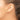14k Yellow Gold 5.75mm Round CZ Stud Earrings for Effortless Elegance - Image 2