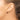 14k 5mm Garnet Leverback Earrings - View 3
