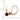 14k 5mm Garnet Leverback Earrings - View 4